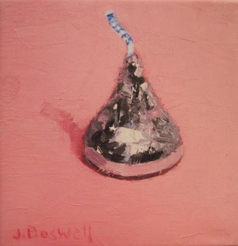 "A Big Kiss Series Two" a fine art Print by Jennifer Boswell