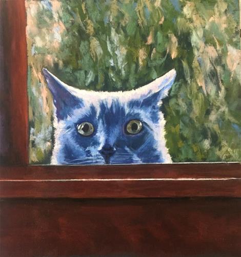 "Peeping Tom" a fine art Print by Donna Theresa