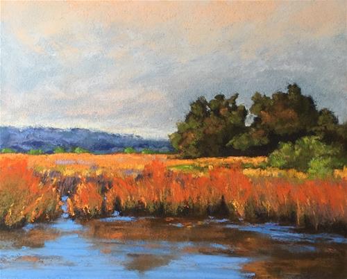 "Marmalade Lagoon" a fine art Print by Donna Theresa