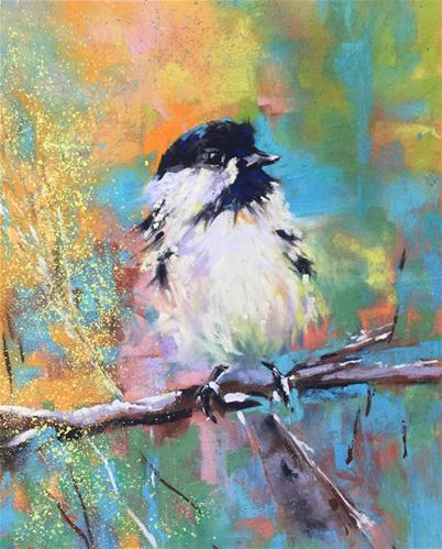 "Chicka" a fine art Print by Donna Theresa