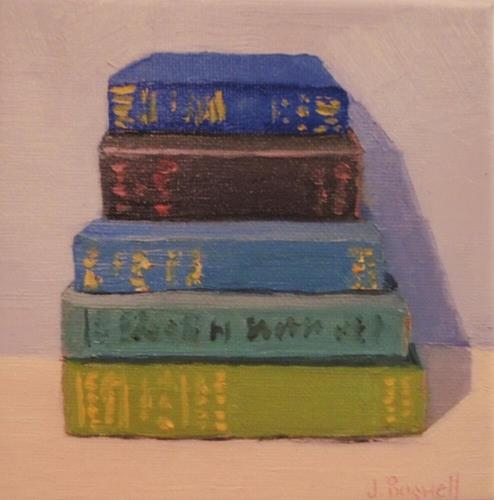 "Old Books Series Two" a fine art Print by Jennifer Boswell