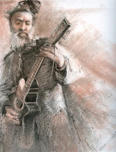 "Emotions 5" a fine art Print by Adebanji Alade