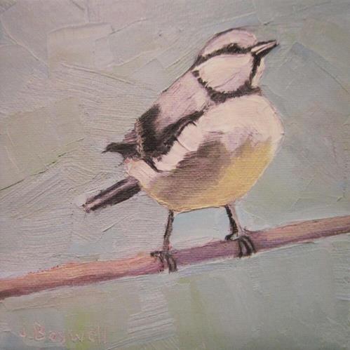 "A Cute Bird Series Ten" a fine art Print by Jennifer Boswell