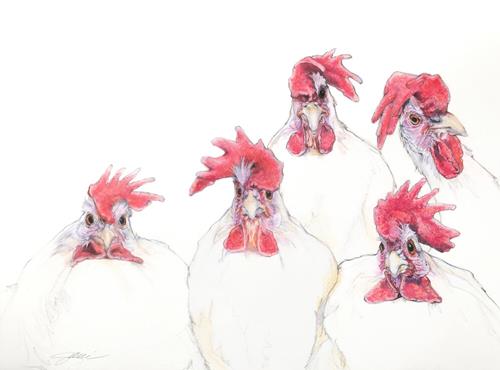 "The Comb Overs" a fine art Print by Jani Freimann