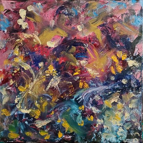 "Burst of Joy" a fine art Print by Olesya Sytnyk