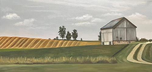 "New England Summer Farm" a fine art Print by Nicole Sorum