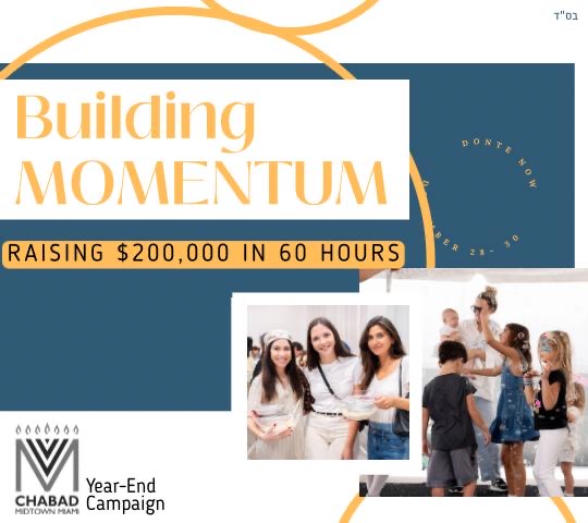 Chabad at Midtown 2025 Campaign | Building Momentum