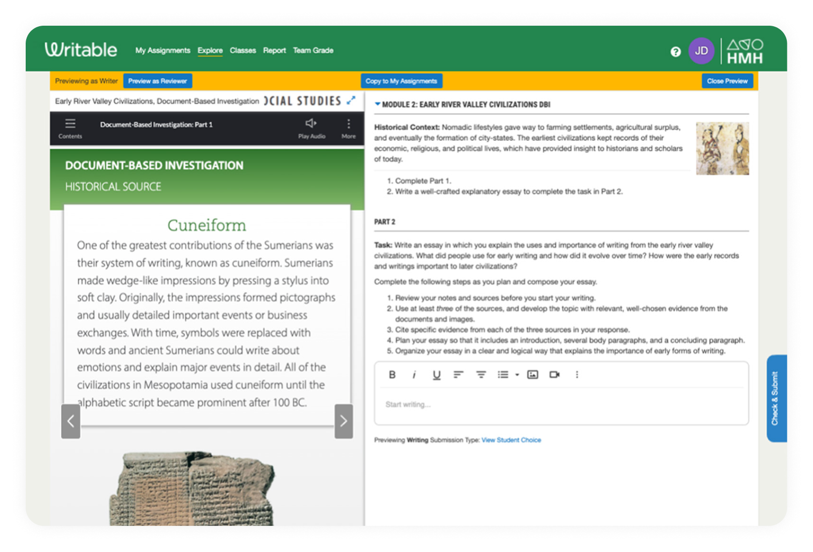 HMH Social Studies 612 Social Studies & History Curriculum