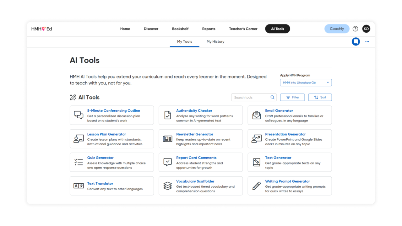 AI Tools Core Aligned Dashboard WF2158400 August