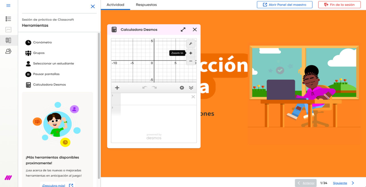 Classcraft Spanish Player