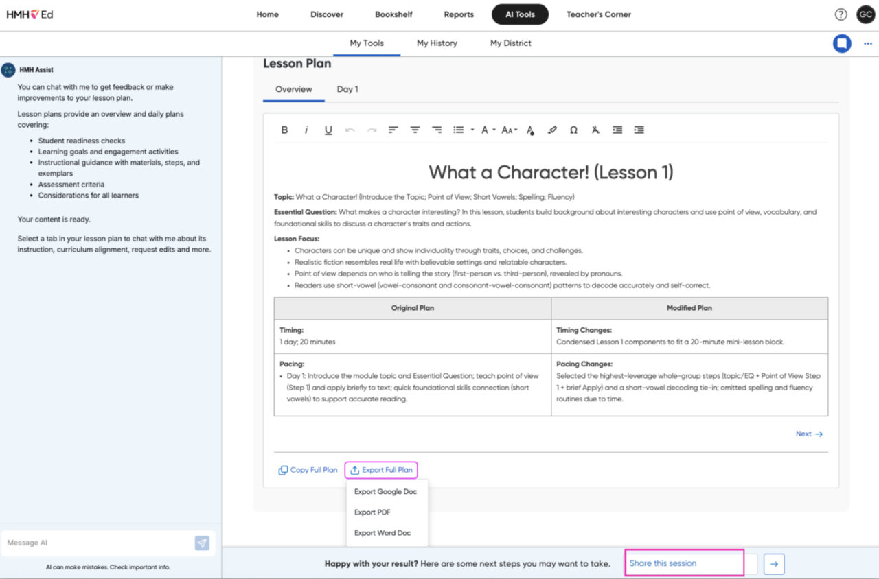New Math 180 student dashboard