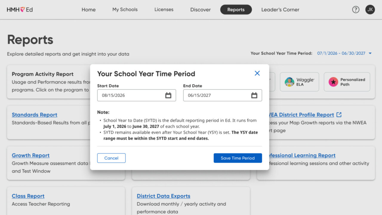 Set Your School Year on Ed