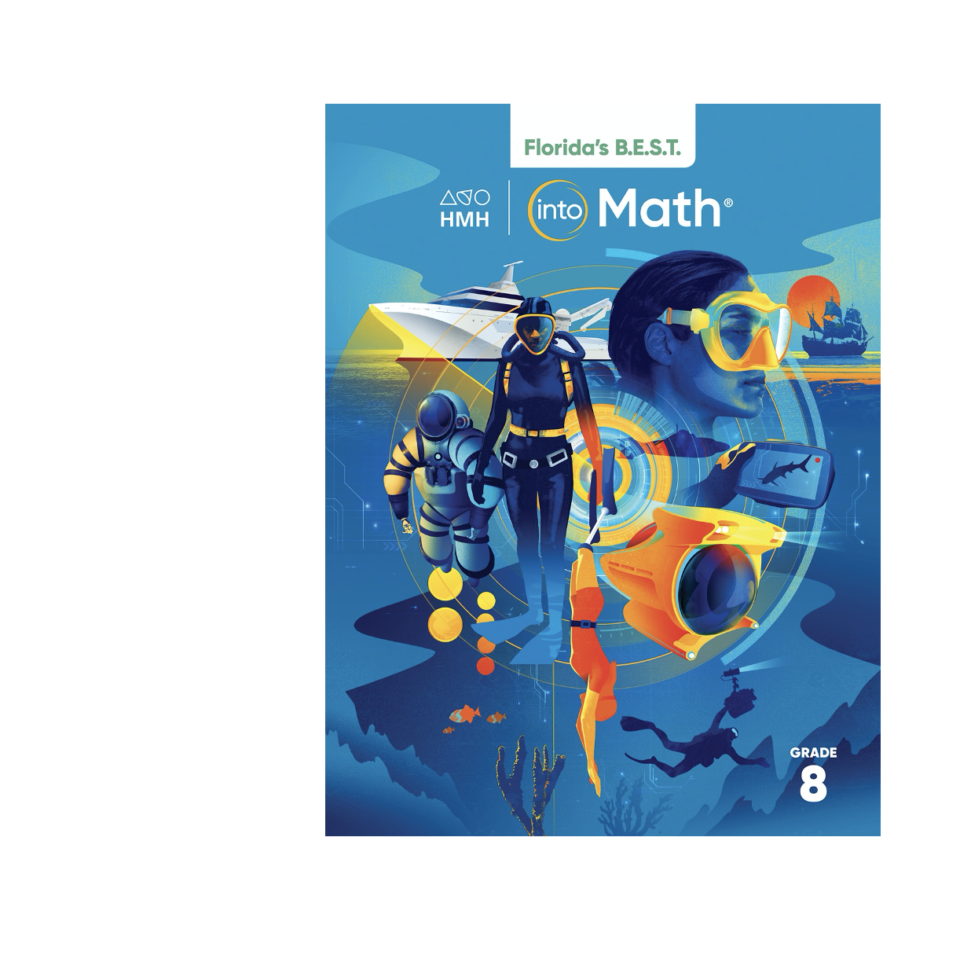 HMH Go Math Florida's B.E.S.T. Grade 8 book cover