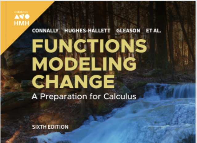 HMH Functions Modeling Change book cover