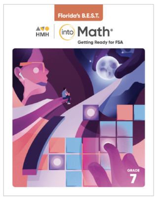 HMH Florida's B.E.S.T. Into Math Grade 7 book cover