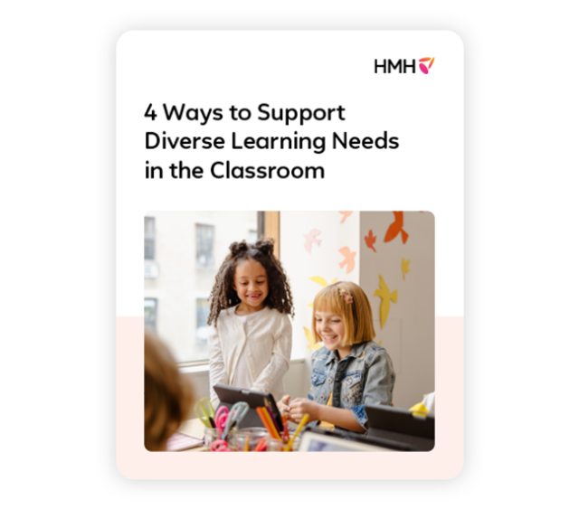 4 Ways to Support Diverse Learning Needs LP and Email