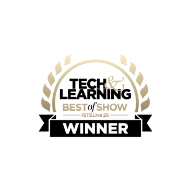 Tech and Learning Bestof Show 2025 winner 1x1