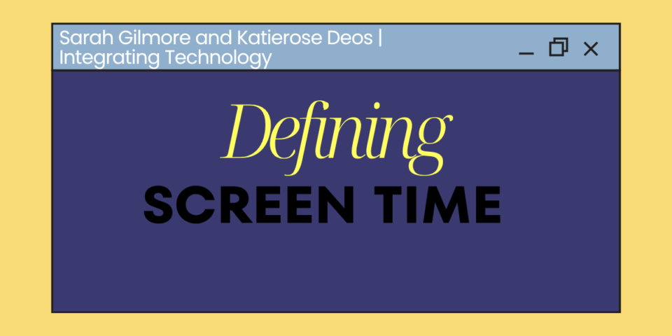 Definingscreentime