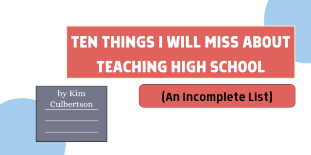 10thingsmissaboutteaching