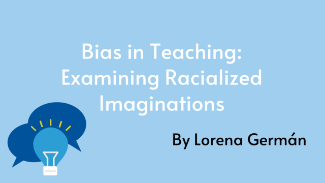 Bias in Teaching part 1