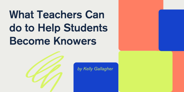 Studentsbecomeknowers