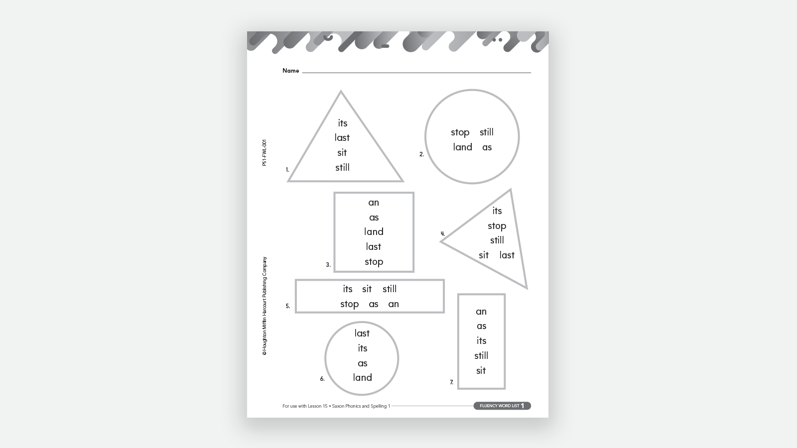 Saxon Phonics & Spelling Program K2 Reading Curriculum Houghton