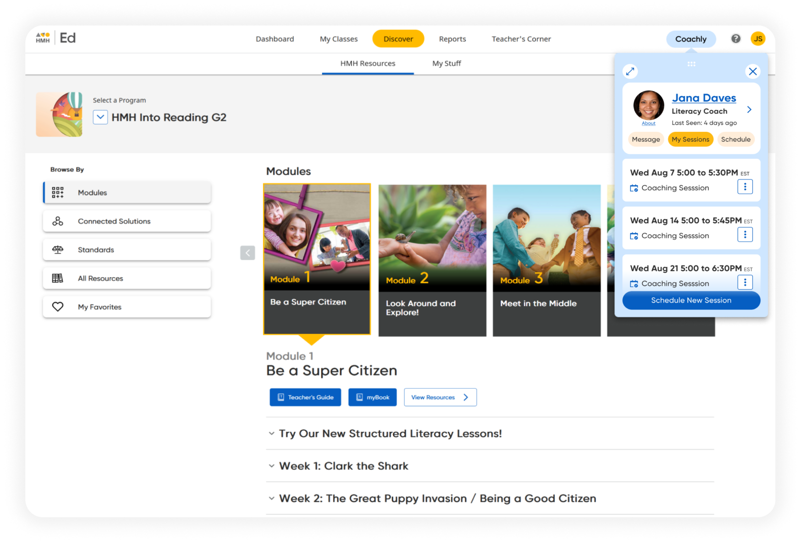 Instructional Coaching Houghton Mifflin Harcourt