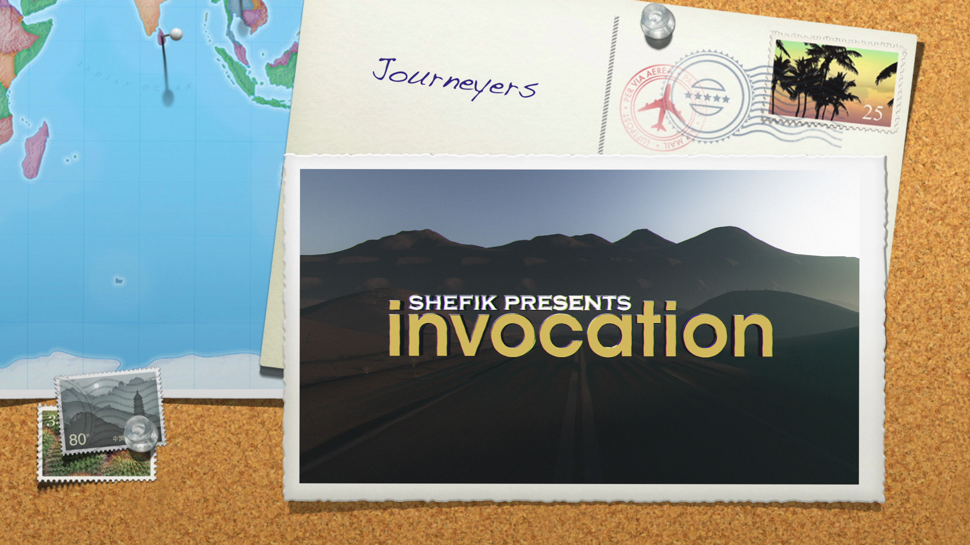 Shefik presents Invocation: Journeyers