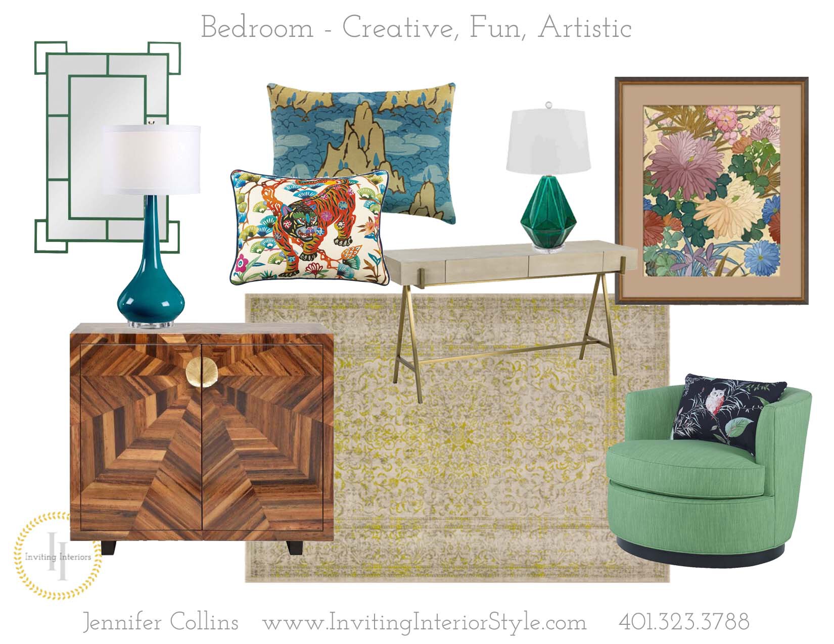 Creative and Fun Bedroom Concept