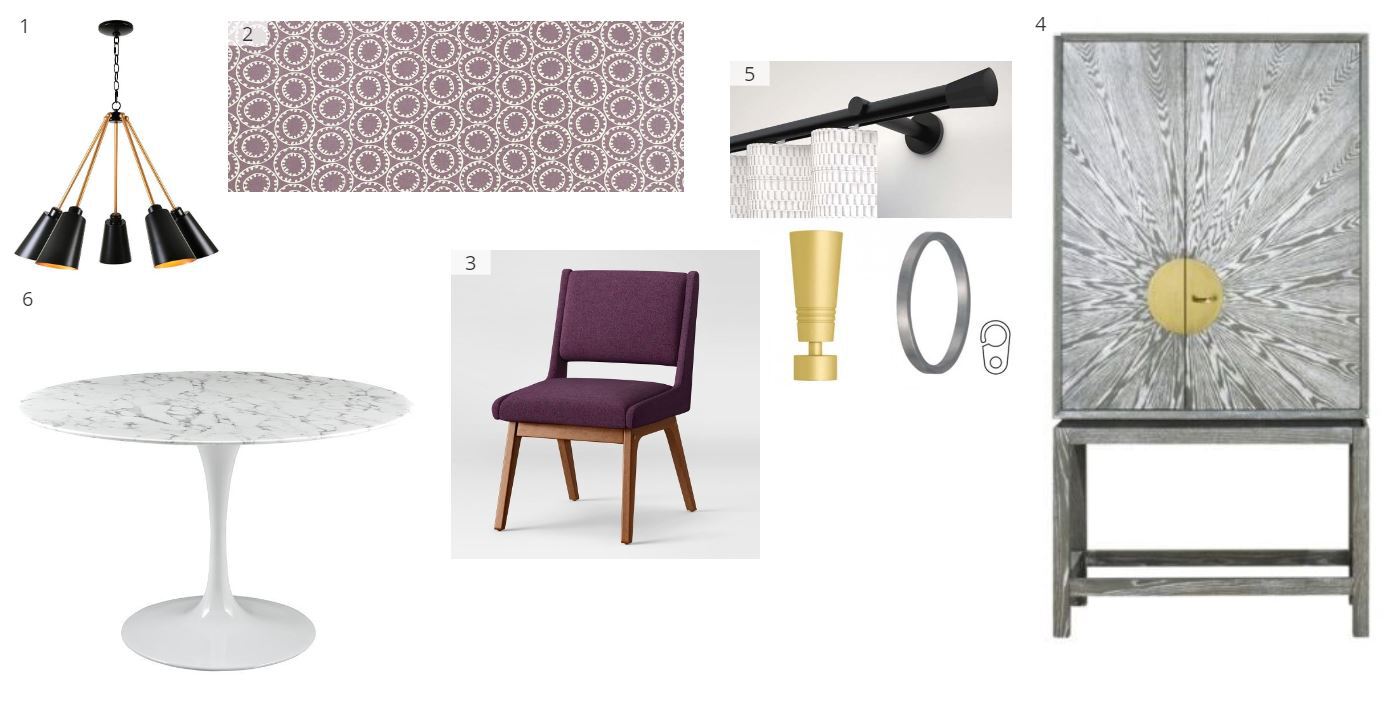 Dining Room Furnishings Concept