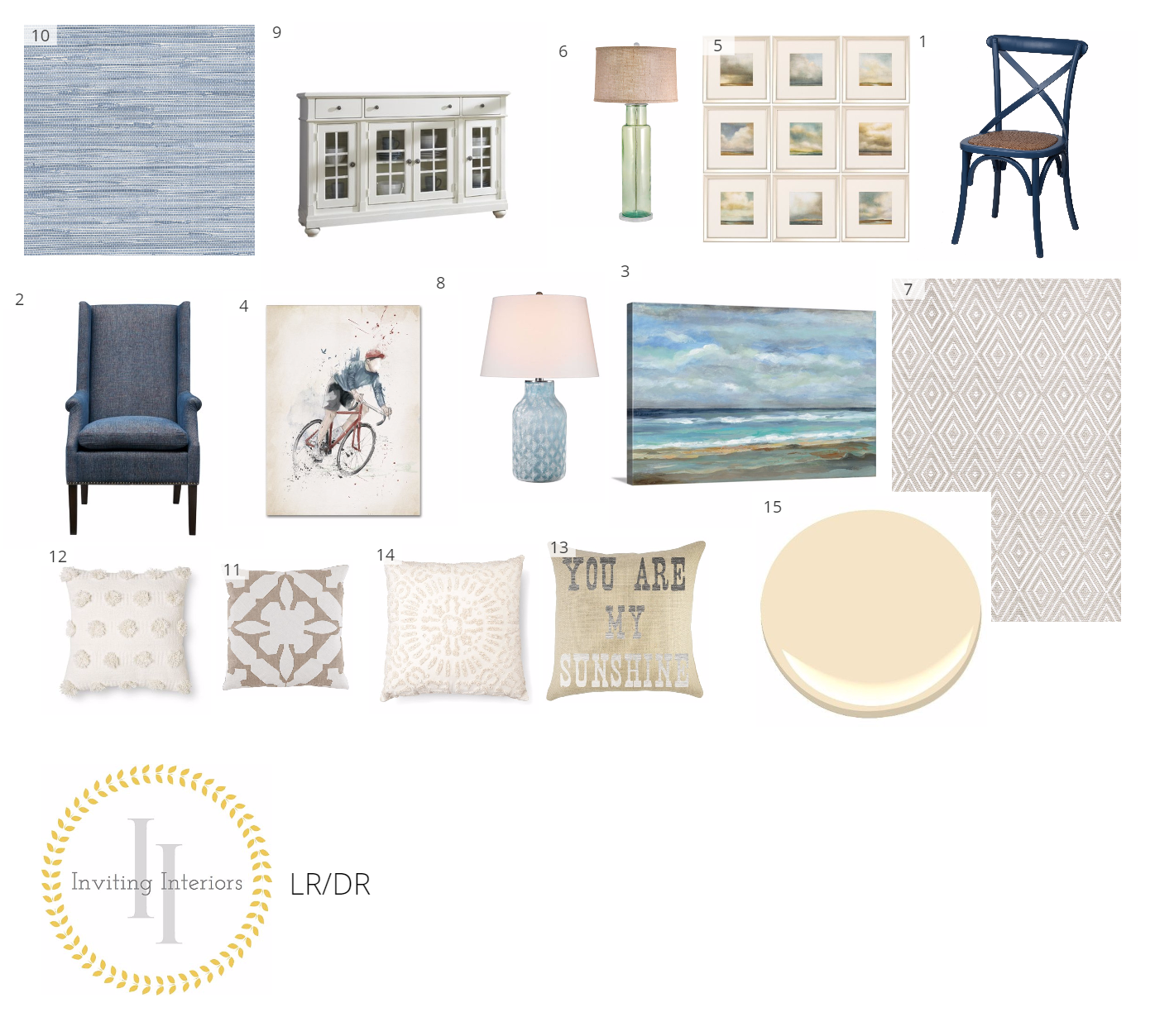 Living Room Moodboard