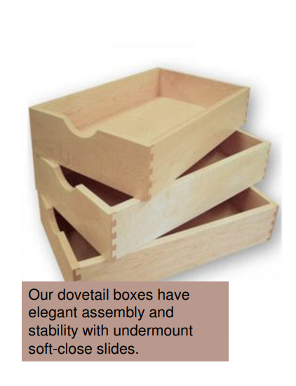 Dovetail Drawer Boxes