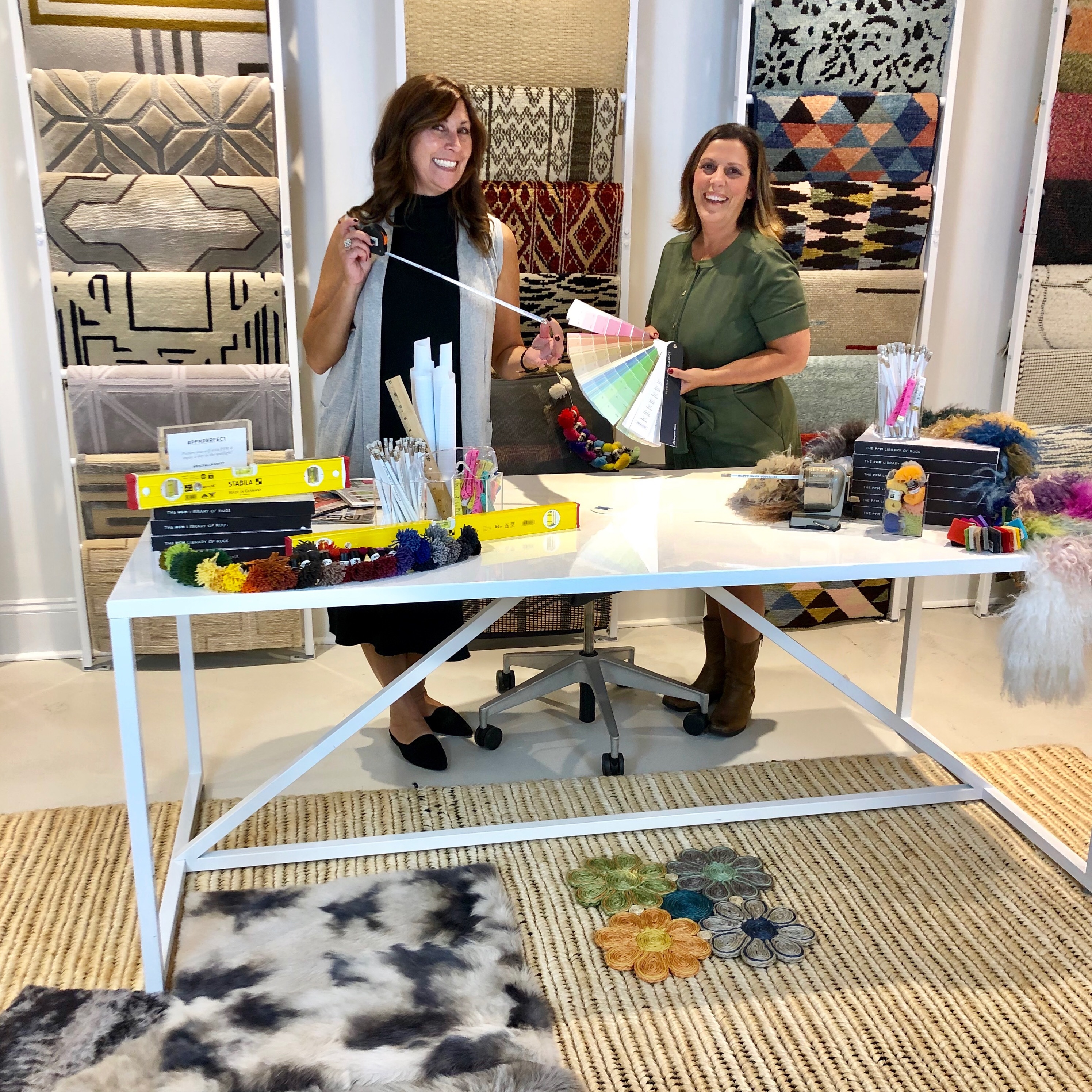 Student interaction with showrooms