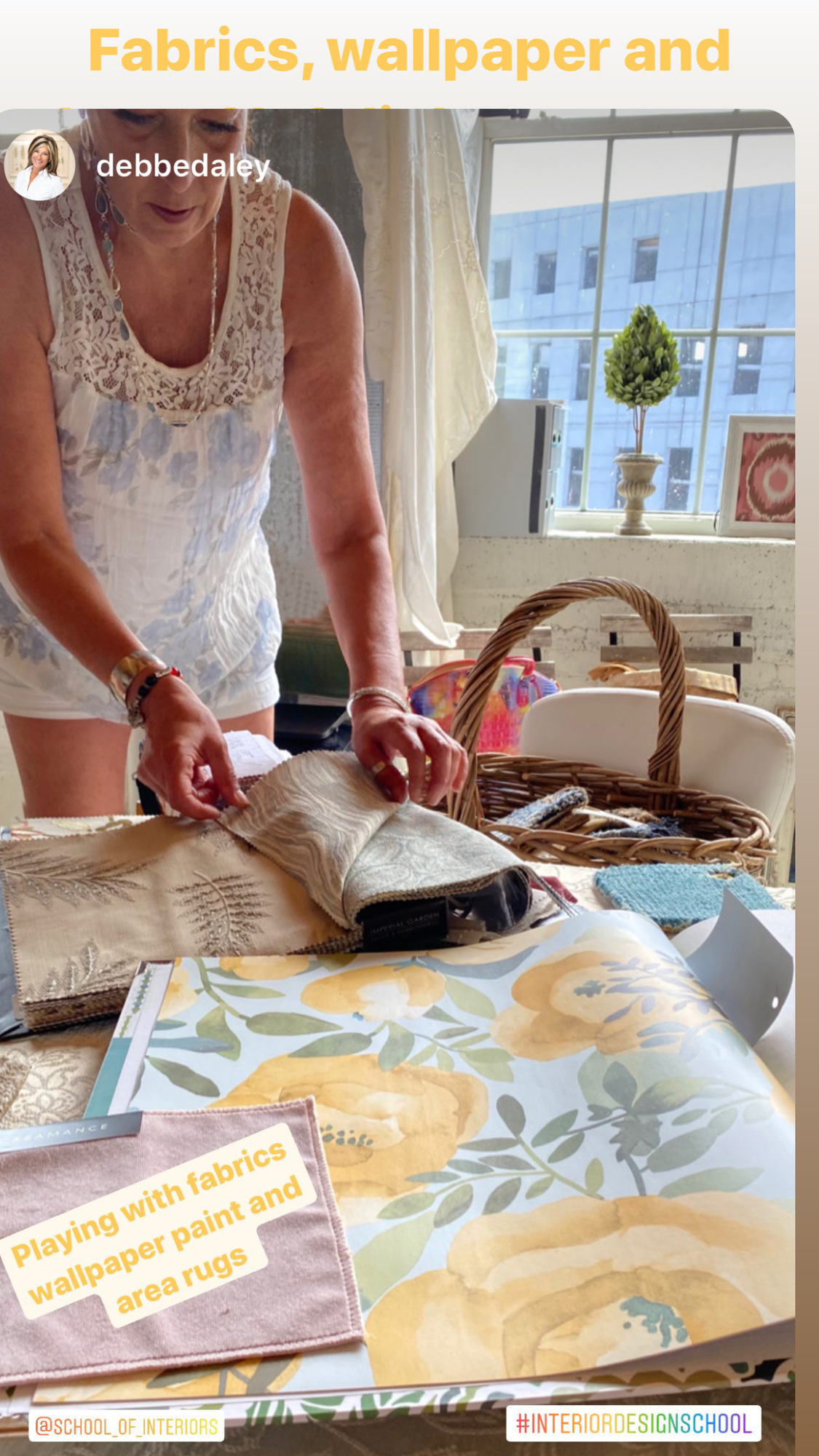 Learn Fabric and Wallpaper 