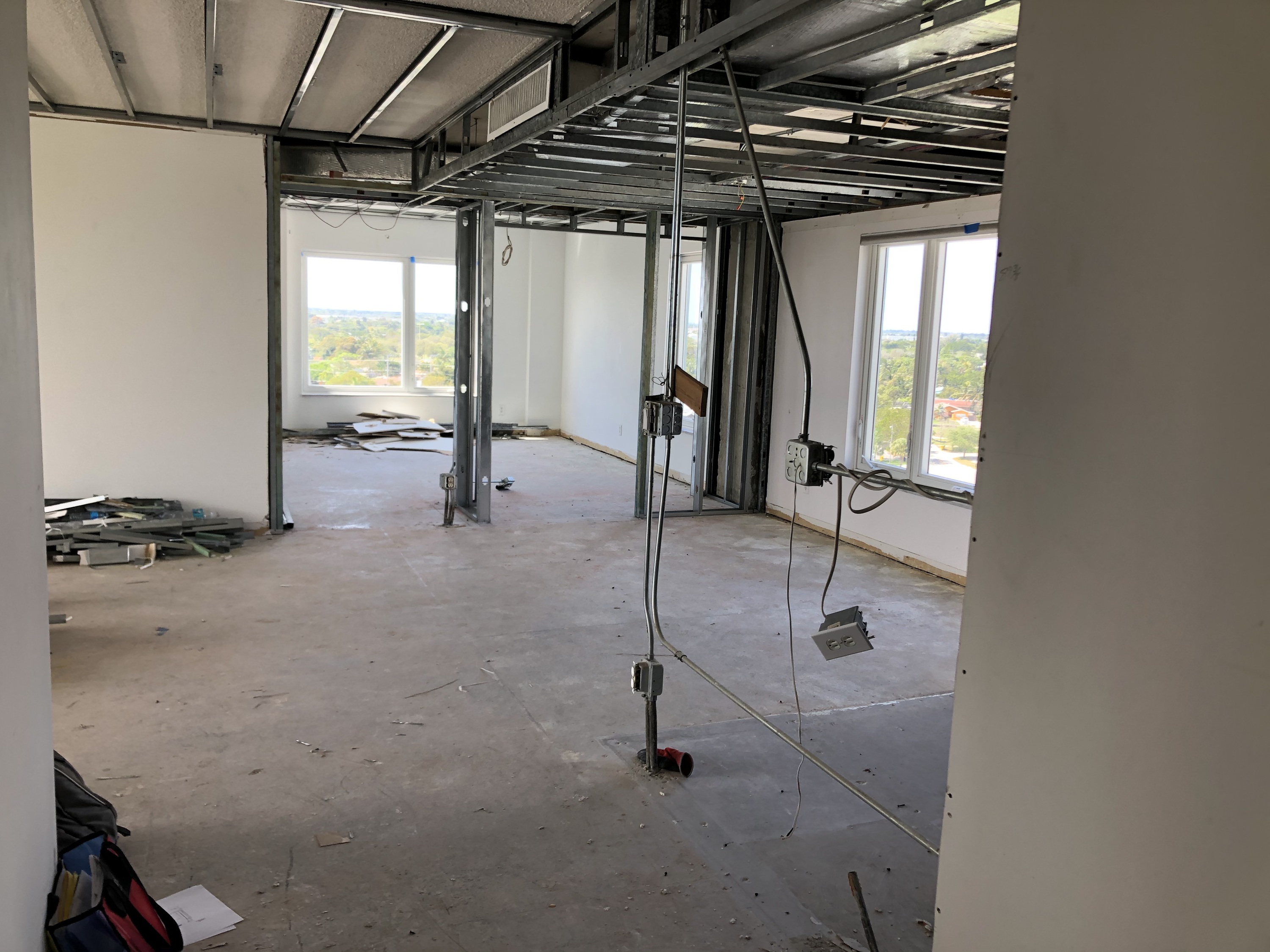 Gutted & down to the studs!