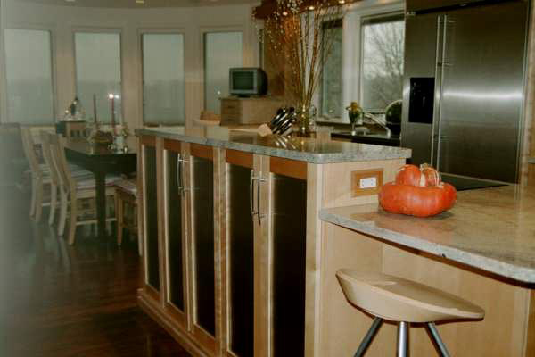 Transitional Family Kitchen, Upstate NY