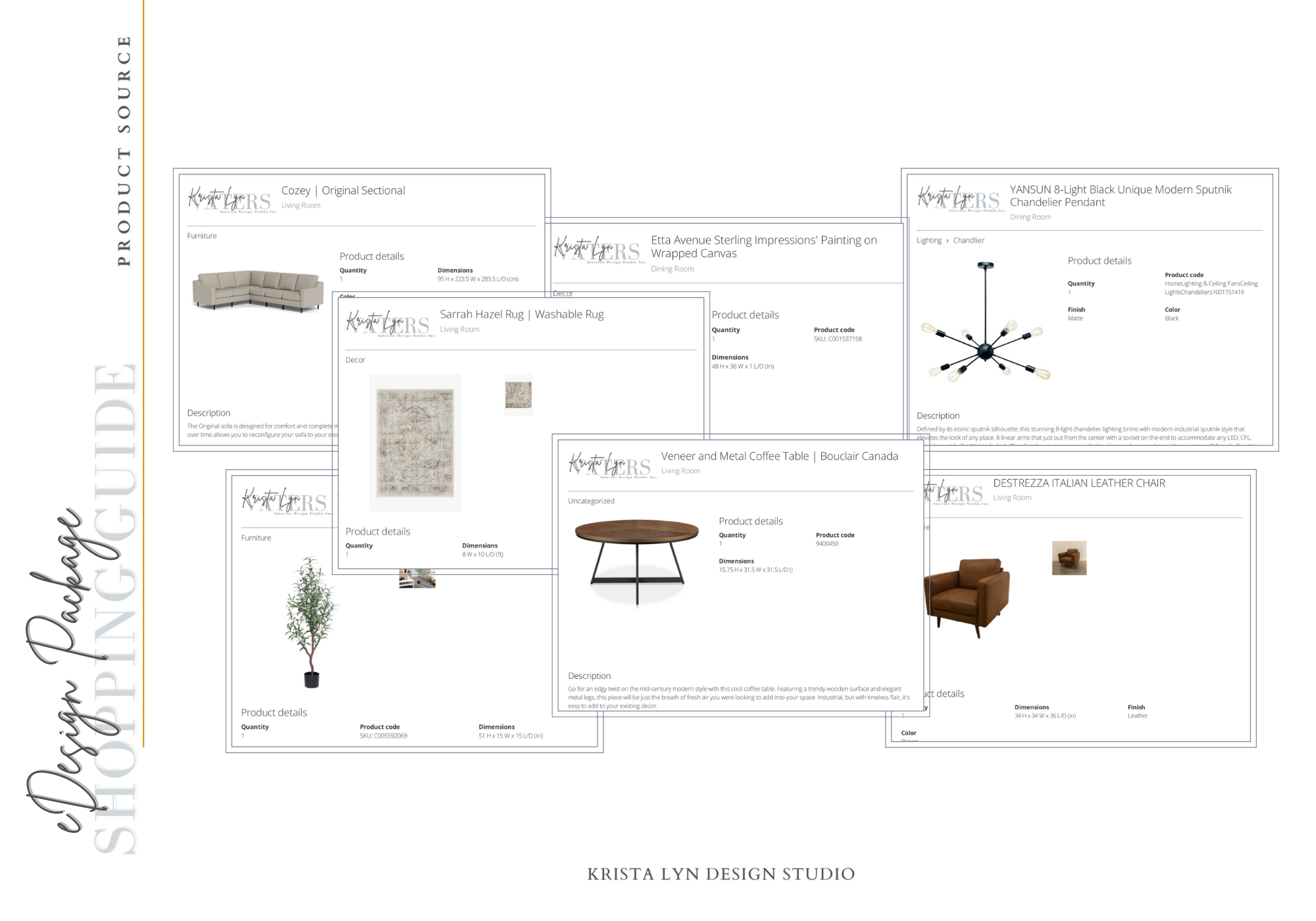 Room REFERSH | Sourcing Guides