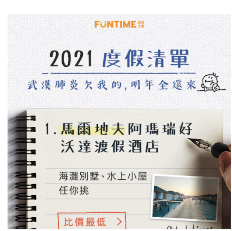 新冠肺炎-武漢肺炎-電子報行銷-Funtimes 行銷案例