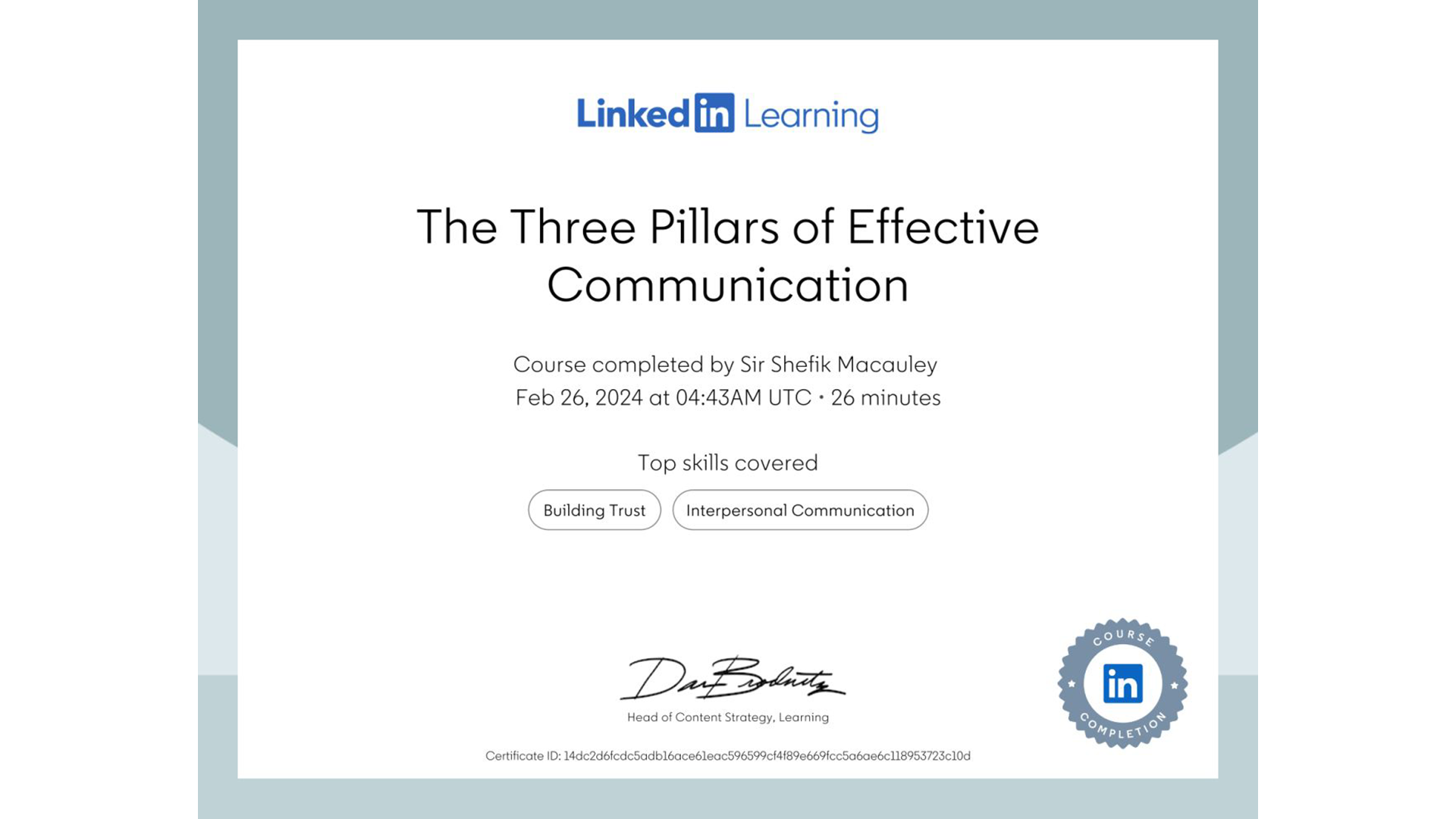 The Three Pillars of Effective Communication