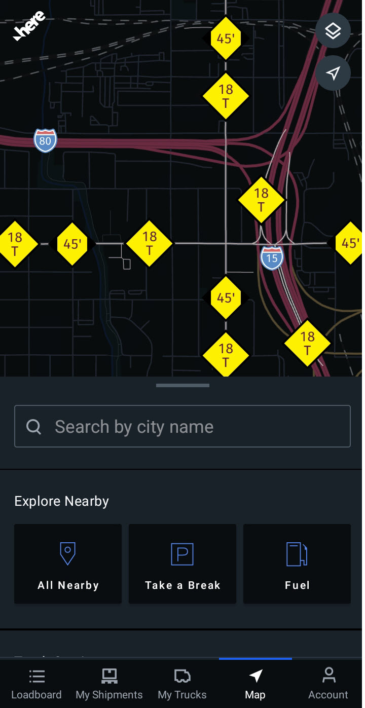 How to add a business to the DAT One Mobile map | Welcome to DAT One ...