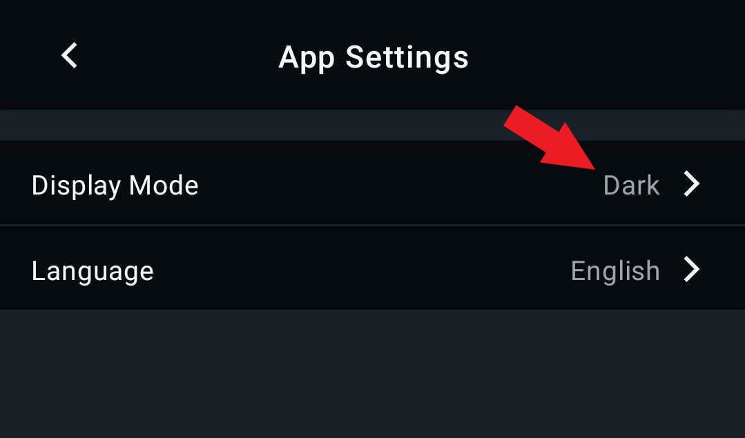 Switch from light to dark mode on your mobile | Welcome to DAT One Help ...