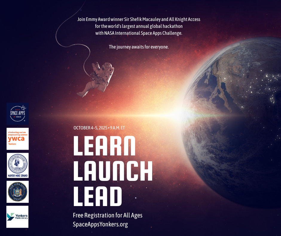 NASA Space Apps Yonkers - Announcement 2 - Facebook Post (Landscape)