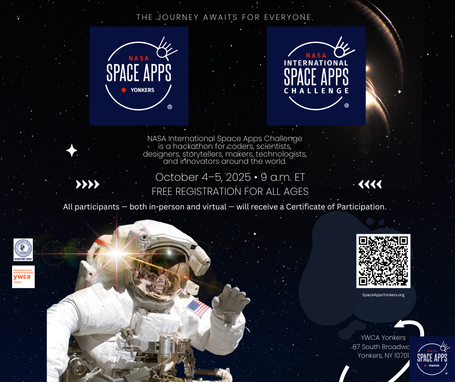 NASA Space Apps Yonkers - Announcement 1 - Facebook Post (Landscape) (940x788)