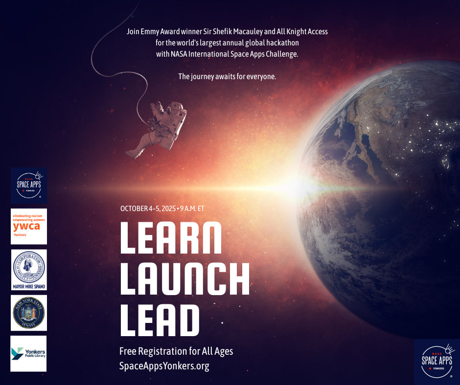 NASA Space Apps Yonkers - Announcement 2 - Facebook Post (Landscape)
