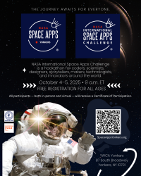 NASA Space Apps Yonkers - Announcement 1 - Instagram Post (1080x1350)
