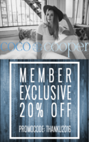 Exclusive discount 1st subscribers