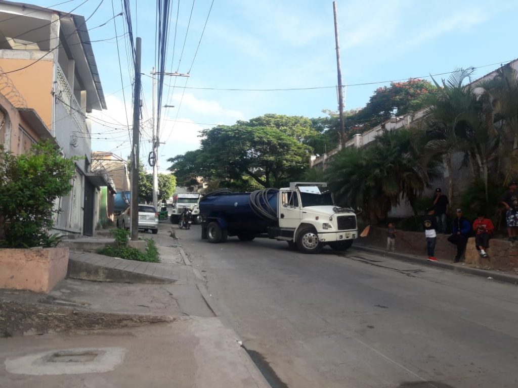 Protestas ante falta de agua