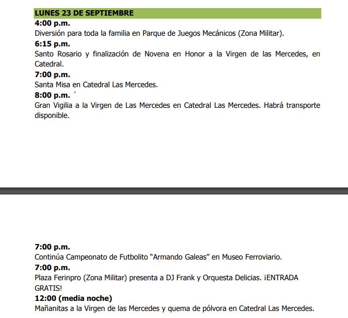 Actividades