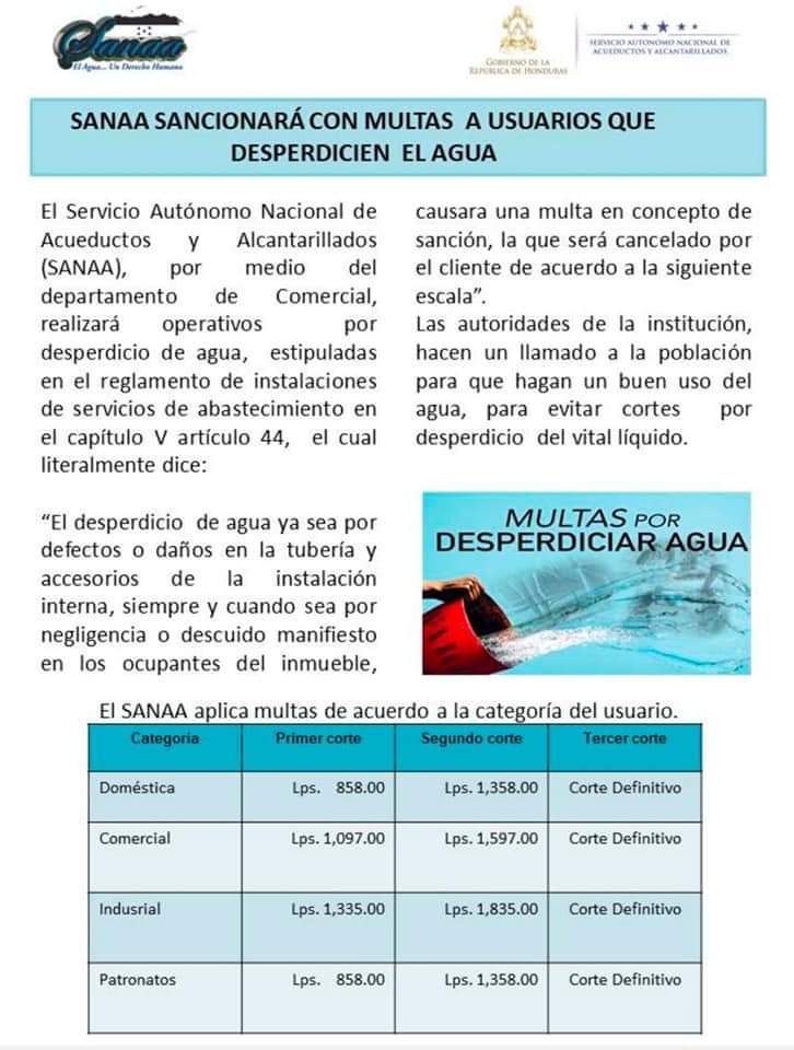 Sin agua potable
