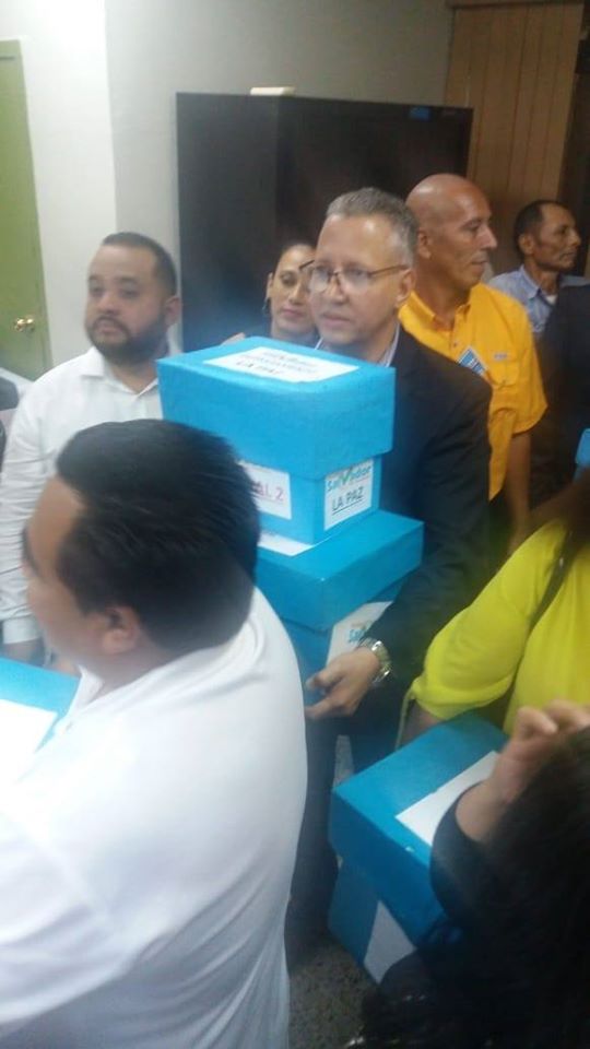 Documentos Partido Salvador de Honduras.